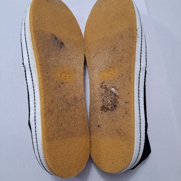 COPY - UGG Bren Black Slip On Shoe/Flat Size 10 - Picture 8 of 8